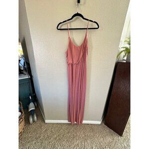 Lulu's Women's Pink Sleeveless Pantsuit,‎ jumpsuit, pink pantsuit, pink jumpsuit